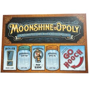 Moonshine-Opoly Board Game by Late for the Sky NEW/Sealed